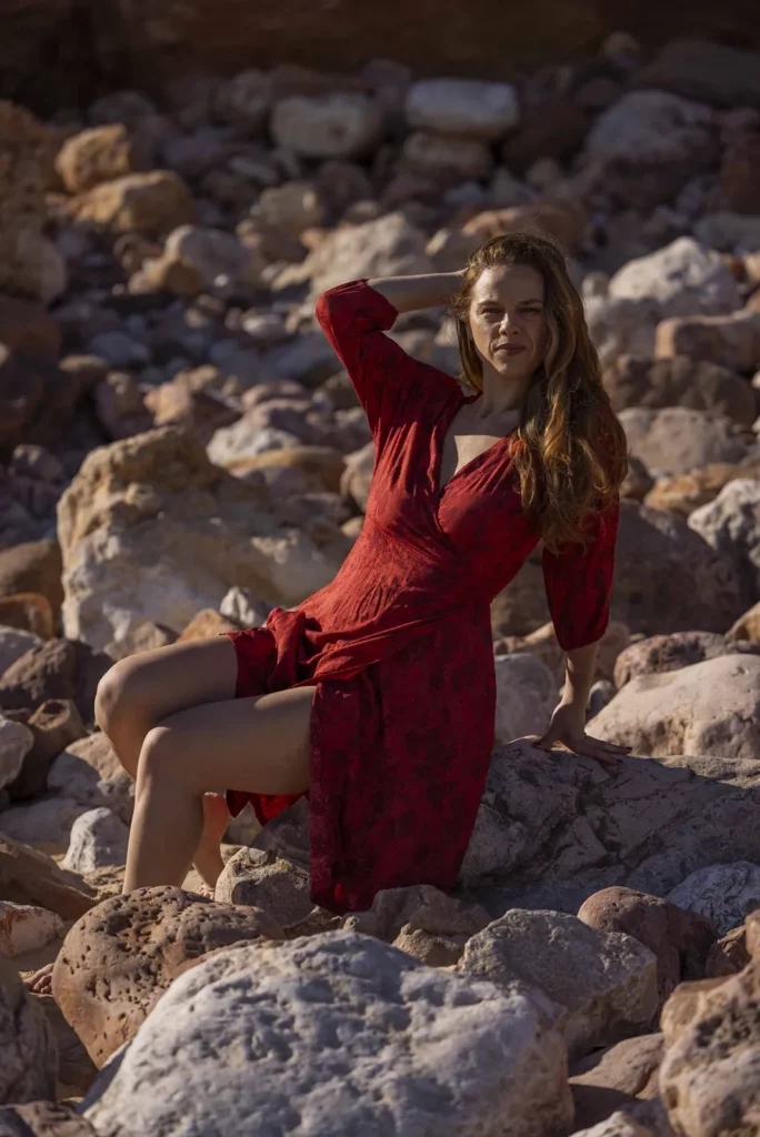 Lover Dress Red Mixed Flowers