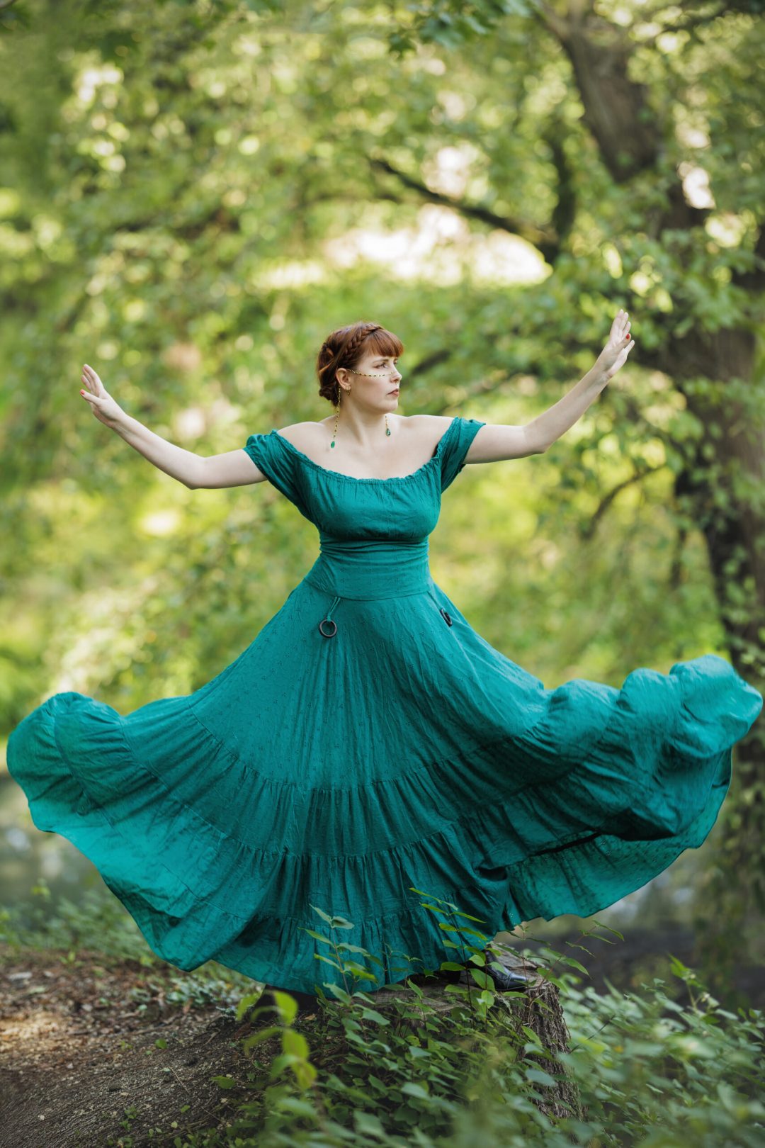 eye-of-awareness_long_Maiden_Fantasy_Dress_embroidered-cotton_Turquoise_2