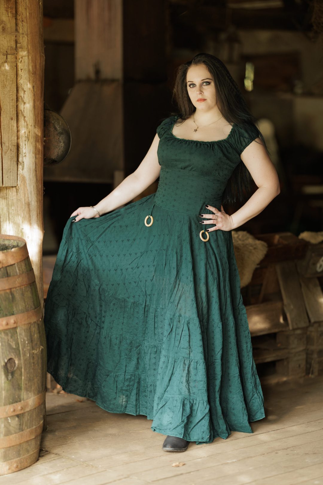 eye-of-awareness_long_Maiden_gipsy_dress_emerald-green_embroidery_cotton_0